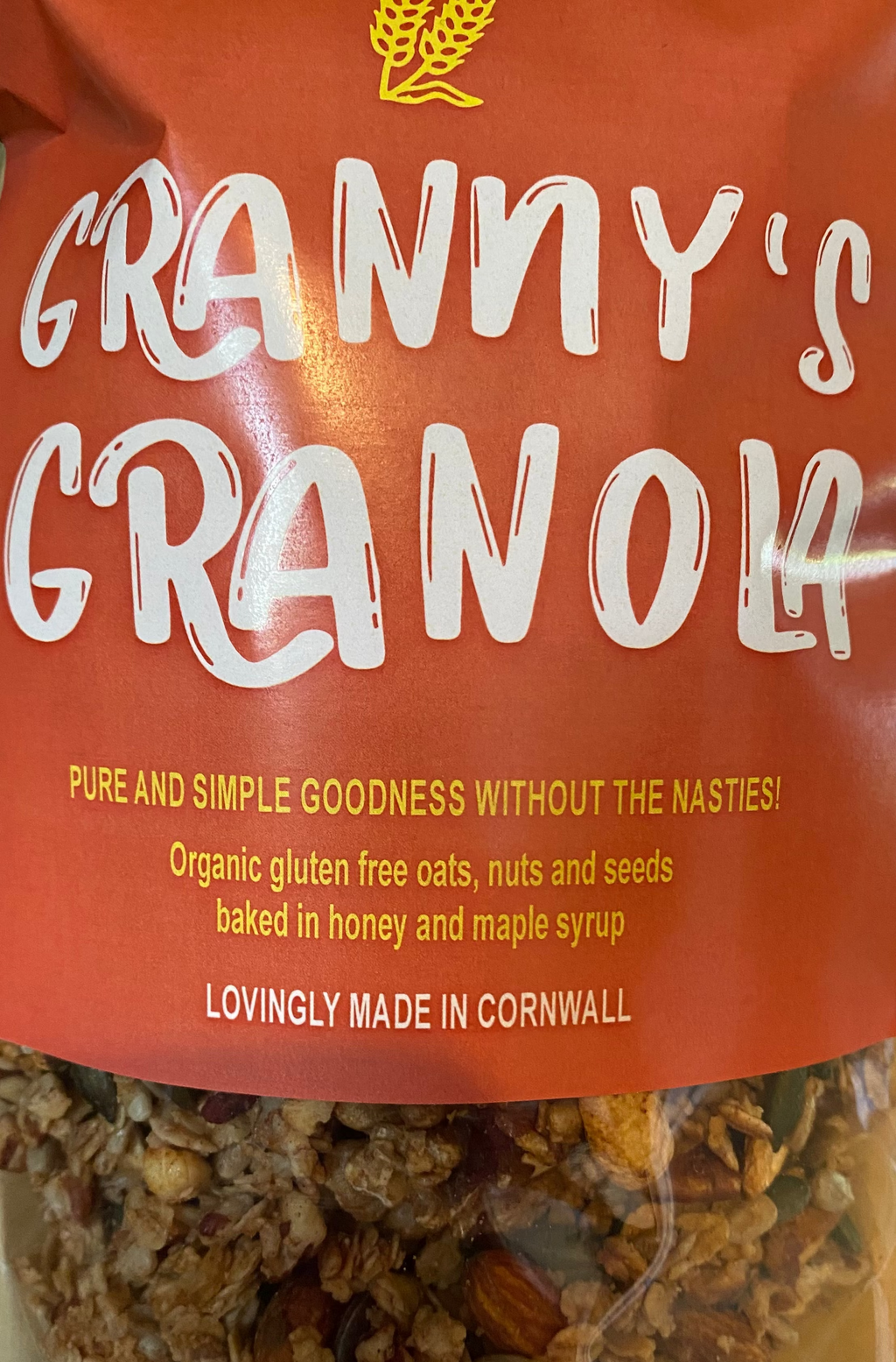 Fruit Free Granola 600 grams