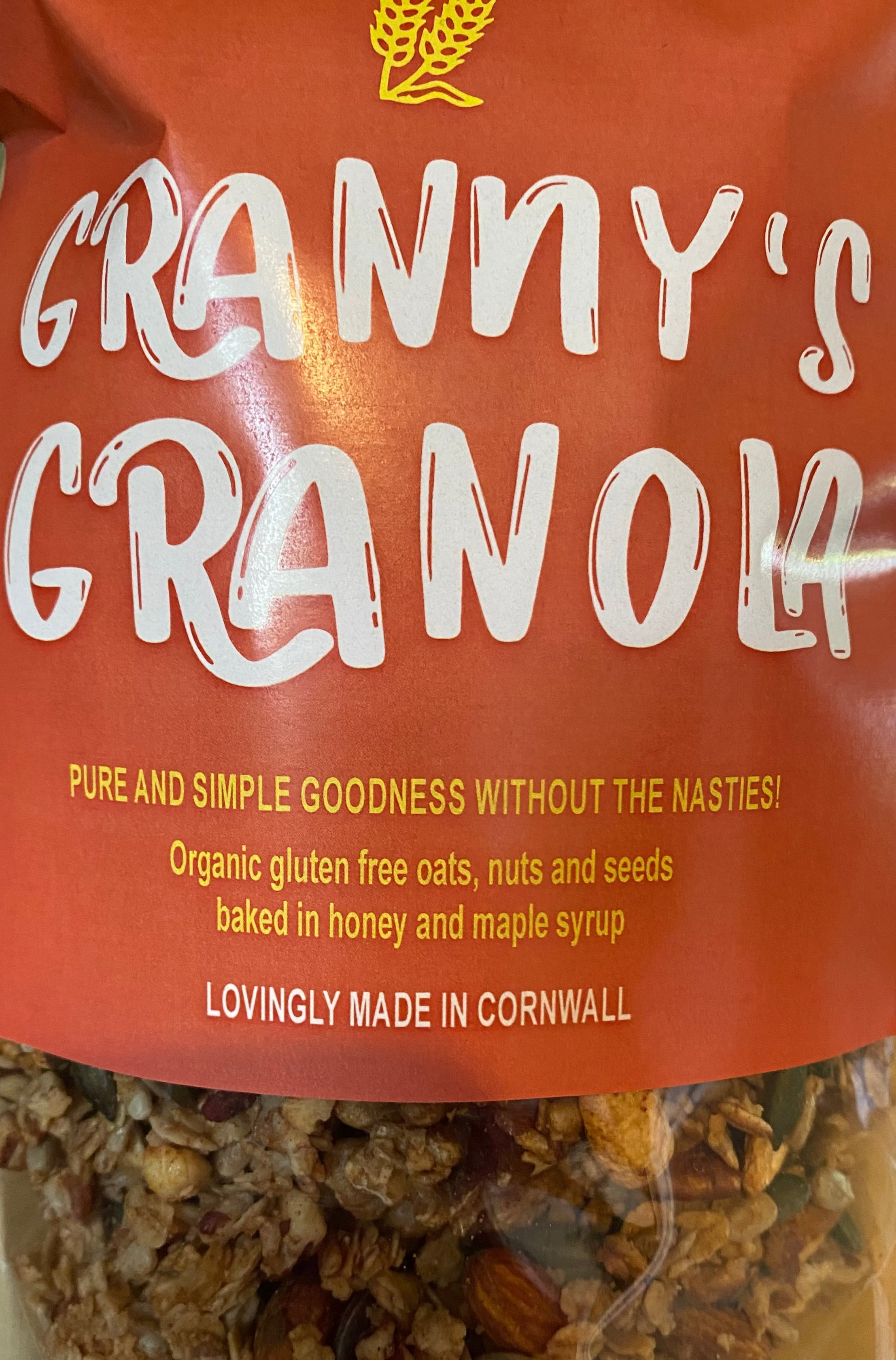 Fruit Free Granola 600 grams
